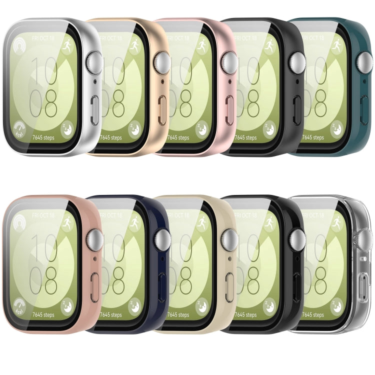 PC + Tempered Film Integrated Watch Protective Case, For Huawei Watch Fit 3