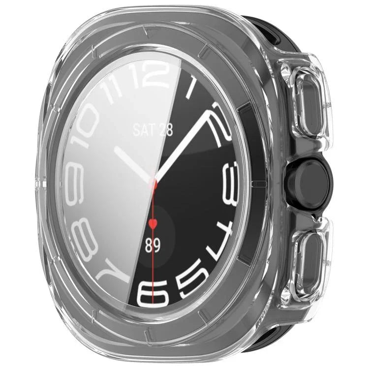 Tempered Film Integrated Waterproof PC Watch Protective Cover, For Samsung Galaxy Watch Ultra 47mm / Ultra 2025, For Samsung Galaxy Watch 7 44mm, For Samsung Galaxy Watch 7 40mm