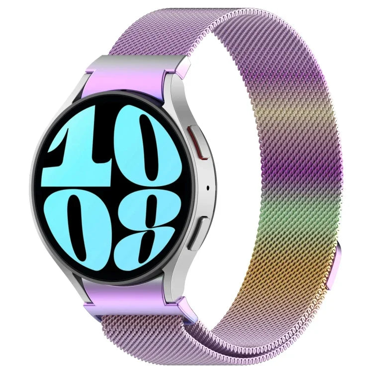 Milan Magnetic Quick Release Stainless Steel Watch Band, For Samsung Galaxy Watch FE 40mm, For Samsung Galaxy Watch  7 40 / 44mm