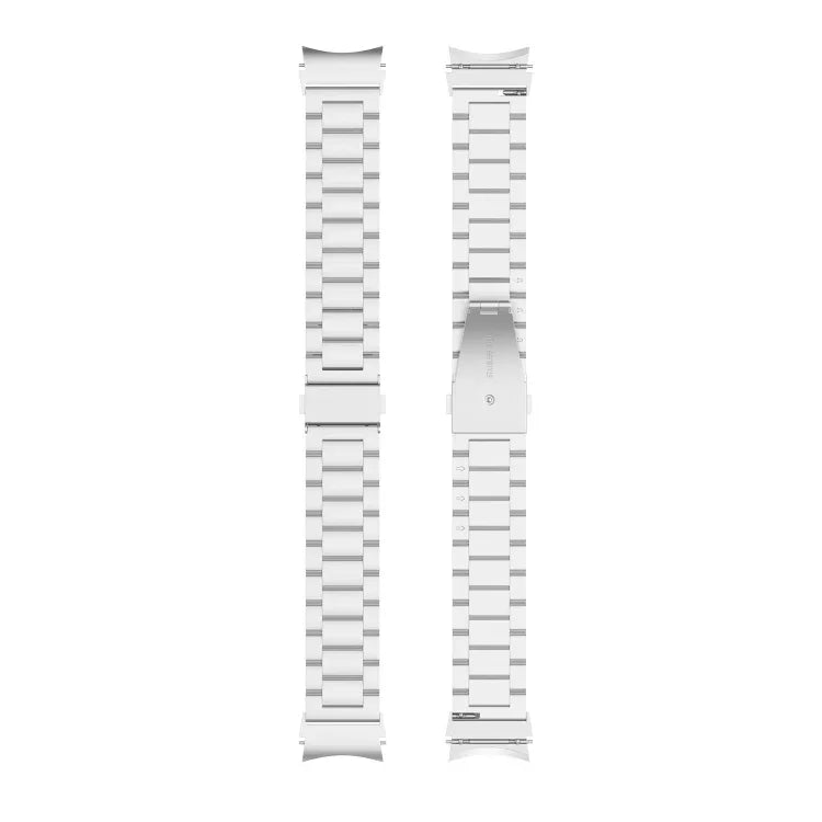 Three Bead Stainless Steel Metal Watch Strap, For Samsung Galaxy Watch Ultra 47mm / Ultra 2025, For Samsung Galaxy Watch FE 40mm, For Samsung Galaxy Watch 7 40 / 44mm