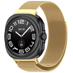 For Samsung Galaxy Watch Ultra 47mm Milan Magnetic Metal Steel Watch Band