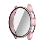 PC + Tempered Film Integrated Watch Protective Case, For Samsun Galaxy Watch 7 44mm, For Samsun Galaxy Watch 7 40mm