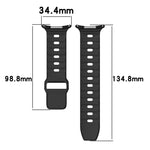 For Samsung Galaxy Watch Ultra 47mm Solid Color Reverse Buckle Silicone Watch Band, Black, White, Blue, Yellow, Light Gray, Dark Green, Cyan, Dark Blue, Starlight, Pink
