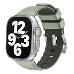 Two-Color Silicone Watch Band, For Apple Watch Series 4 44mm, For Apple Watch Series 4 40mm