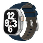 Two-Color Silicone Watch Band, For Apple Watch Series 4 44mm, For Apple Watch Series 4 40mm