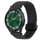 20mm Magnetic Buckle Braided Watch Strap, For Samsung Galaxy Watch FE 40mm, For Samsung Galaxy Watch 6 Classic