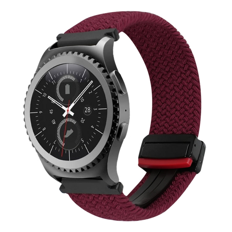 20mm Magnetic Buckle Braided Watch Strap, For Samsung Gear S2 Classic, For Samsung Galaxy Watch 7