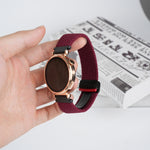 20mm Magnetic Buckle Braided Watch Strap, For Samsung Gear S2 Classic, For Samsung Galaxy Watch 7