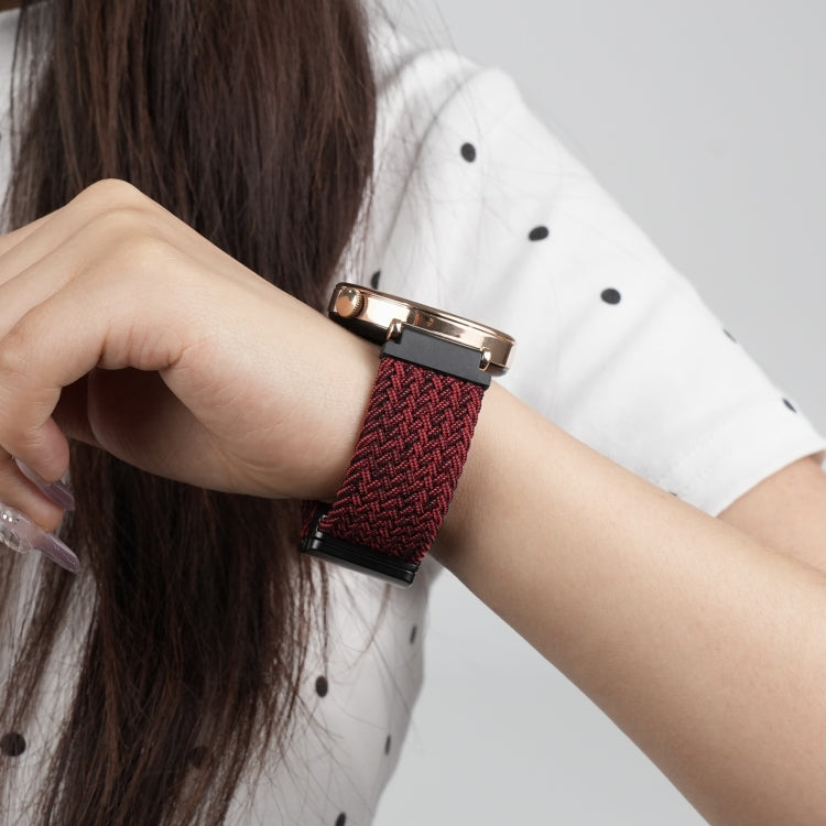 20mm Magnetic Buckle Braided Watch Strap, For Samsung Gear S2 Classic, For Samsung Galaxy Watch 7
