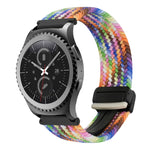 20mm Magnetic Buckle Braided Watch Strap, For Samsung Gear S2 Classic, For Samsung Galaxy Watch 7