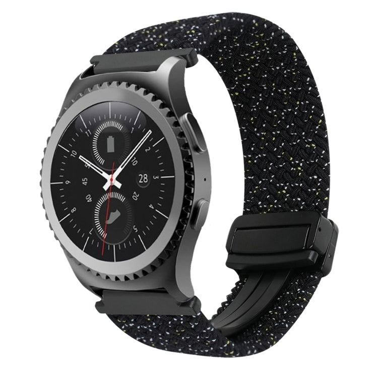 20mm Magnetic Buckle Braided Watch Strap, For Samsung Gear S2 Classic, For Samsung Galaxy Watch 7