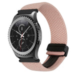 20mm Magnetic Buckle Braided Watch Strap, For Samsung Gear S2 Classic, For Samsung Galaxy Watch 7