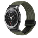 20mm Magnetic Buckle Braided Watch Strap, For Samsung Gear S2 Classic, For Samsung Galaxy Watch 7