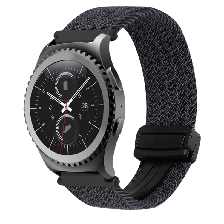 20mm Magnetic Buckle Braided Watch Strap, For Samsung Gear S2 Classic, For Samsung Galaxy Watch 7