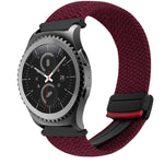 20mm Magnetic Buckle Braided Watch Strap, For Samsung Gear S2 Classic, For Samsung Galaxy Watch 7