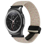 20mm Magnetic Buckle Braided Watch Strap, For Samsung Gear S2 Classic, For Samsung Galaxy Watch 7