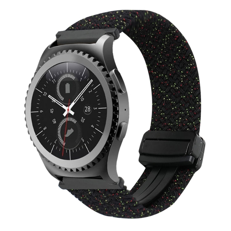 20mm Magnetic Buckle Braided Watch Strap, For Samsung Gear S2 Classic, For Samsung Galaxy Watch 7