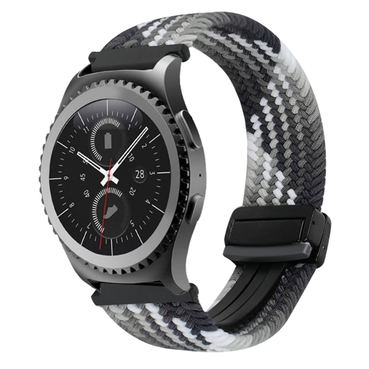 20mm Magnetic Buckle Braided Watch Strap, For Samsung Gear S2 Classic, For Samsung Galaxy Watch 7