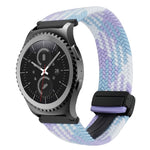20mm Magnetic Buckle Braided Watch Strap, For Samsung Gear S2 Classic, For Samsung Galaxy Watch 7