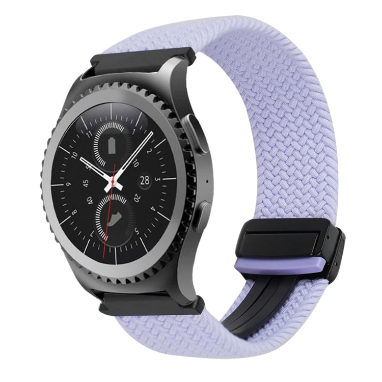 20mm Magnetic Buckle Braided Watch Strap, For Samsung Gear S2 Classic, For Samsung Galaxy Watch 7