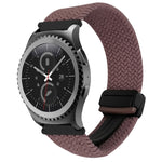 20mm Magnetic Buckle Braided Watch Strap, For Samsung Gear S2 Classic, For Samsung Galaxy Watch 7