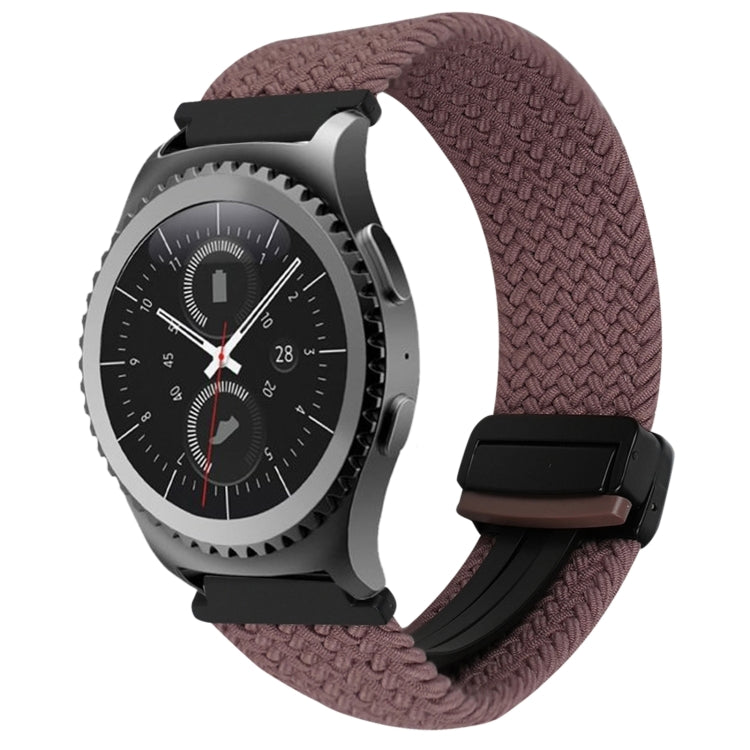 20mm Magnetic Buckle Braided Watch Strap, For Samsung Gear S2 Classic, For Samsung Galaxy Watch 7