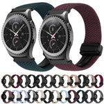 20mm Magnetic Buckle Braided Watch Strap, For Samsung Gear S2 Classic, For Samsung Galaxy Watch 7