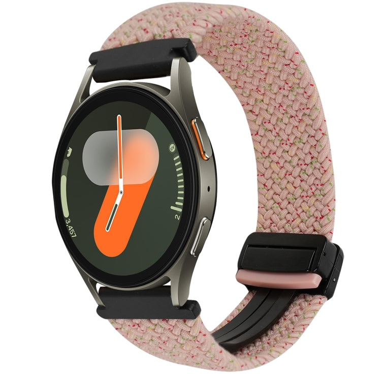 20mm Magnetic Buckle Braided Watch Strap, For Samsung Gear S2 Classic, For Samsung Galaxy Watch 7