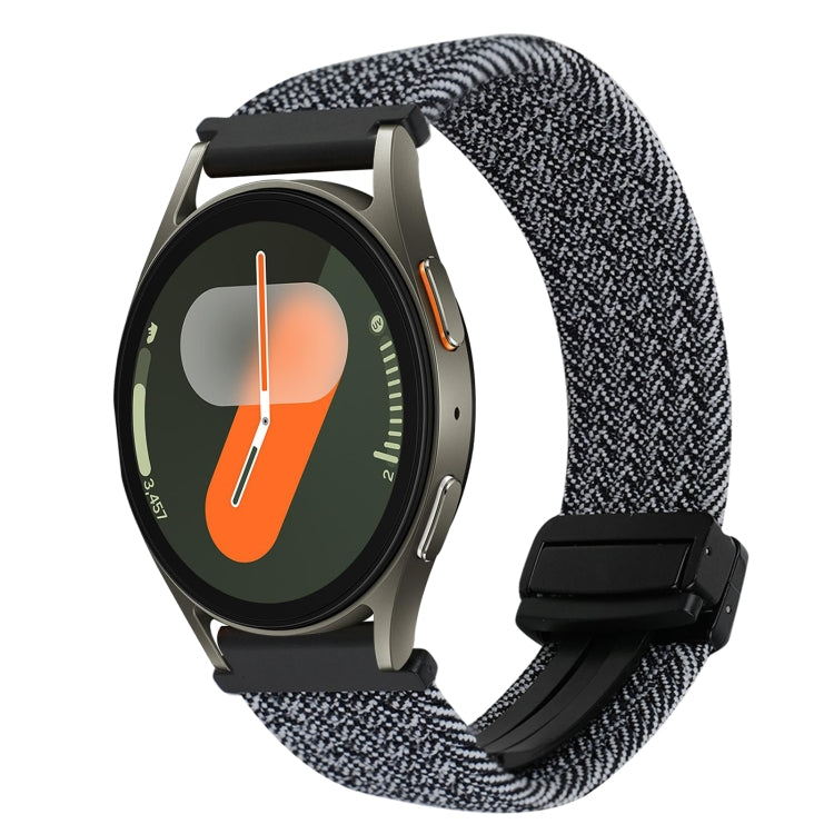 20mm Magnetic Buckle Braided Watch Strap, For Samsung Gear S2 Classic, For Samsung Galaxy Watch 7