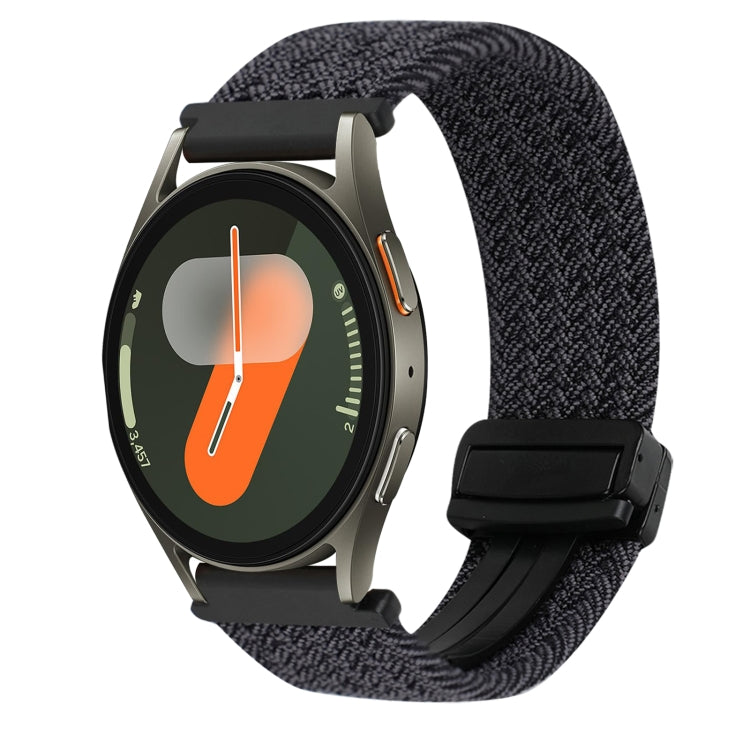 20mm Magnetic Buckle Braided Watch Strap, For Samsung Gear S2 Classic, For Samsung Galaxy Watch 7
