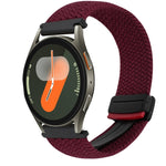 20mm Magnetic Buckle Braided Watch Strap, For Samsung Gear S2 Classic, For Samsung Galaxy Watch 7