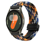 20mm Magnetic Buckle Braided Watch Strap, For Samsung Gear S2 Classic, For Samsung Galaxy Watch 7
