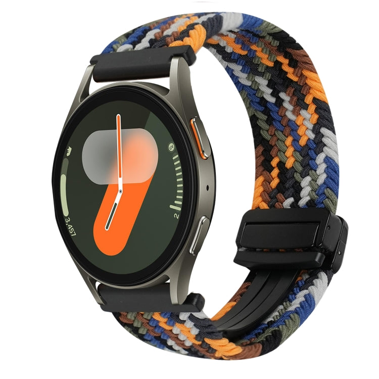 20mm Magnetic Buckle Braided Watch Strap, For Samsung Gear S2 Classic, For Samsung Galaxy Watch 7