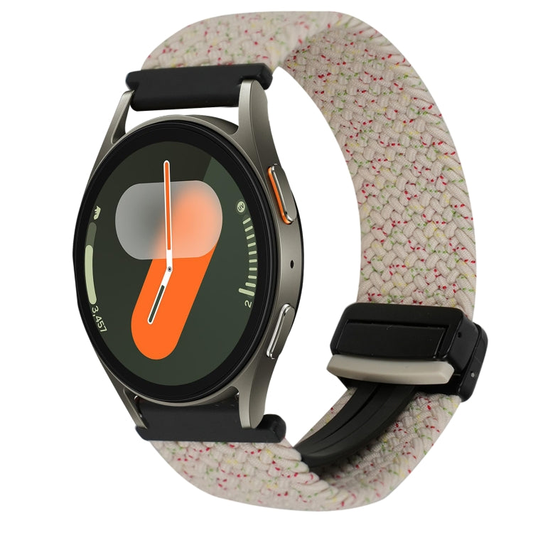 20mm Magnetic Buckle Braided Watch Strap, For Samsung Gear S2 Classic, For Samsung Galaxy Watch 7