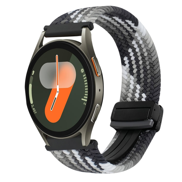 20mm Magnetic Buckle Braided Watch Strap, For Samsung Gear S2 Classic, For Samsung Galaxy Watch 7
