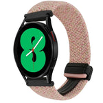 20mm Magnetic Buckle Braided Watch Strap, For Samsung Galaxy Watch 4, For Samsung Galaxy Watch 4 Classic