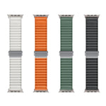 Off Road Magnetic Buckle Braided Nylon Watch Band, For Apple Watch Series 6 40mm, For Apple Watch Series 6 44mm, For Apple Watch Series 5 44mm, For Apple Watch Series 5 40mm, For Apple Watch Series 4 44mm, For Apple Watch Series 4 40mm                 ...