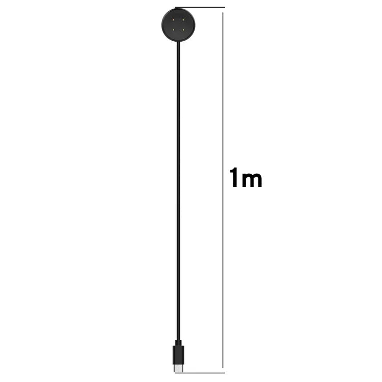For Google Pixel Watch 3 41 / 45mm USB-C / Type-C Interface Smart Watch Charging Cable, Length: 1m, Type-C Interface