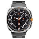 For Samsung Galaxy Watch Ultra 47mm Three Beads Titanium Alloy Metal Watch Band