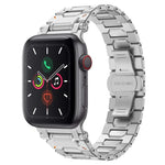 Pathfinder Stainless Steel Metal Watch Band, For Apple Watch Series 10 46mm, For Apple Watch SE 2023 44mm, For Apple Watch Ultra 2 49mm, For Apple Watch Series 9 45mm, For Apple Watch Ultra 49mm, For Apple Watch Series 8 45mm, For Apple Watch SE 2022 4...