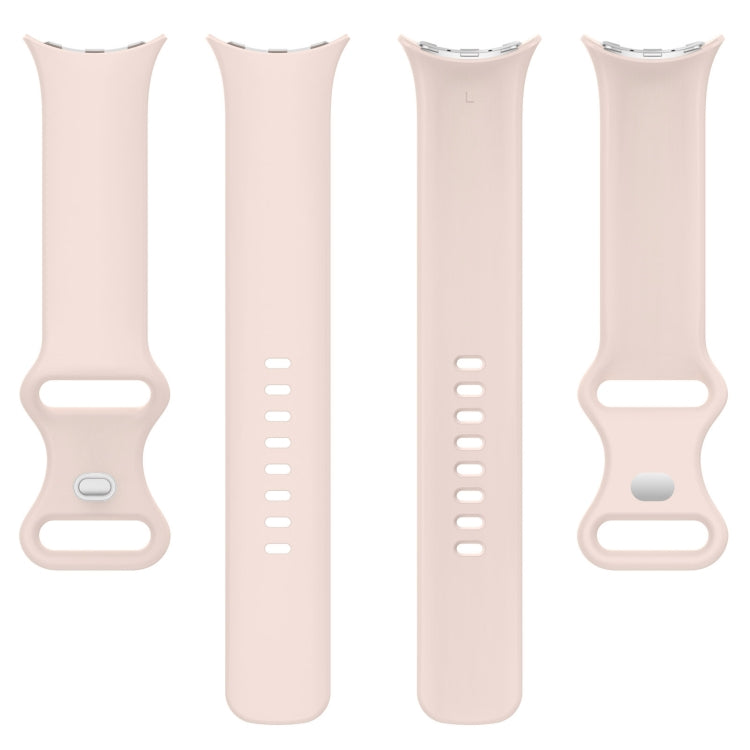 Solid Color Butterfly Buckle Silicone Watch Band, Size: S, Size: S