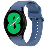 Solid Color Colorful Buckle Quick Release Silicone Watch Band, For Samsung Galaxy Watch 5 40 / 44mm, For Samsung Galaxy Watch 5 Pro, For Samsung Galaxy Watch 4 40 / 44mm, For Samsung Galaxy Watch 4 Classic 46 / 42mm