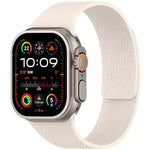 Litchi Texture Magnetic Silicone Watch Band, For Apple Watch 46mm / 49mm / 45mm / 44mm, For Apple Watch 42mm / 41mm / 40mm / 38mm