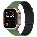 Litchi Texture Magnetic Silicone Watch Band, For Apple Watch 46mm / 49mm / 45mm / 44mm, For Apple Watch 42mm / 41mm / 40mm / 38mm