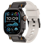 Kalebol Outdoor Explorer Metal Connector TPU Watch Band, For Apple Watch 46mm / 49mm / 45mm / 44mm
