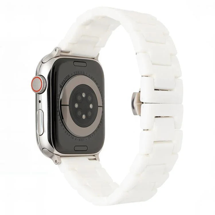 Tank Grain Ceramics Watch Band, For Apple Watch 46mm / 49mm / 45mm / 44mm, For Apple Watch 42mm / 41mm / 40mm / 38mm