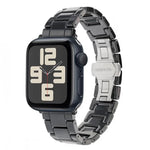 Tank Grain Ceramics Watch Band, For Apple Watch 46mm / 49mm / 45mm / 44mm, For Apple Watch 42mm / 41mm / 40mm / 38mm