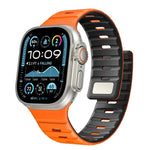 Norman Magnetic Silicone Watch Band, For Apple Watch 46mm / 49mm / 45mm / 44mm, For Apple Watch 42mm / 41mm / 40mm / 38mm