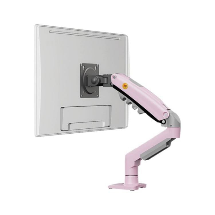 NORTH BAYOU F80 Adjustable Height Monitor Arm 17-30 Inch Displays Desk Mount Stand