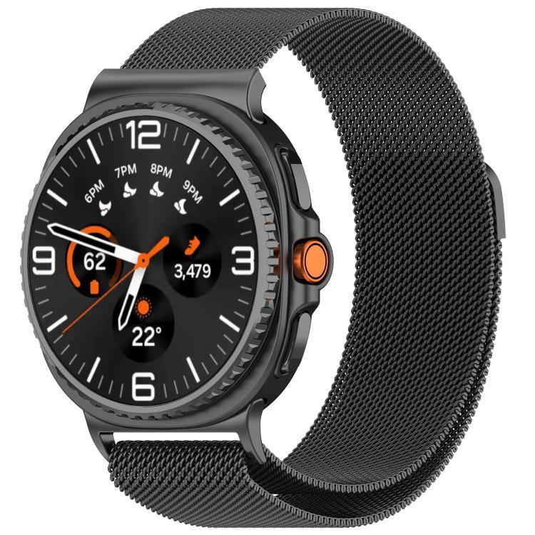 Milan Magnetic Stainless Steel Watch Band, For Samsung Galaxy Watch8 / Watch8 Classic